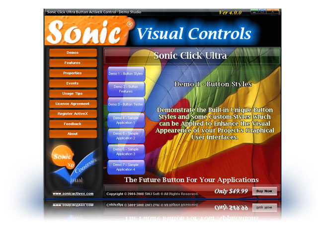 Sonic Click Ultra 4 - Demo Studio