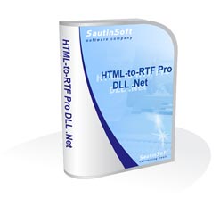 HTML-to-RTF Pro DLL .Net